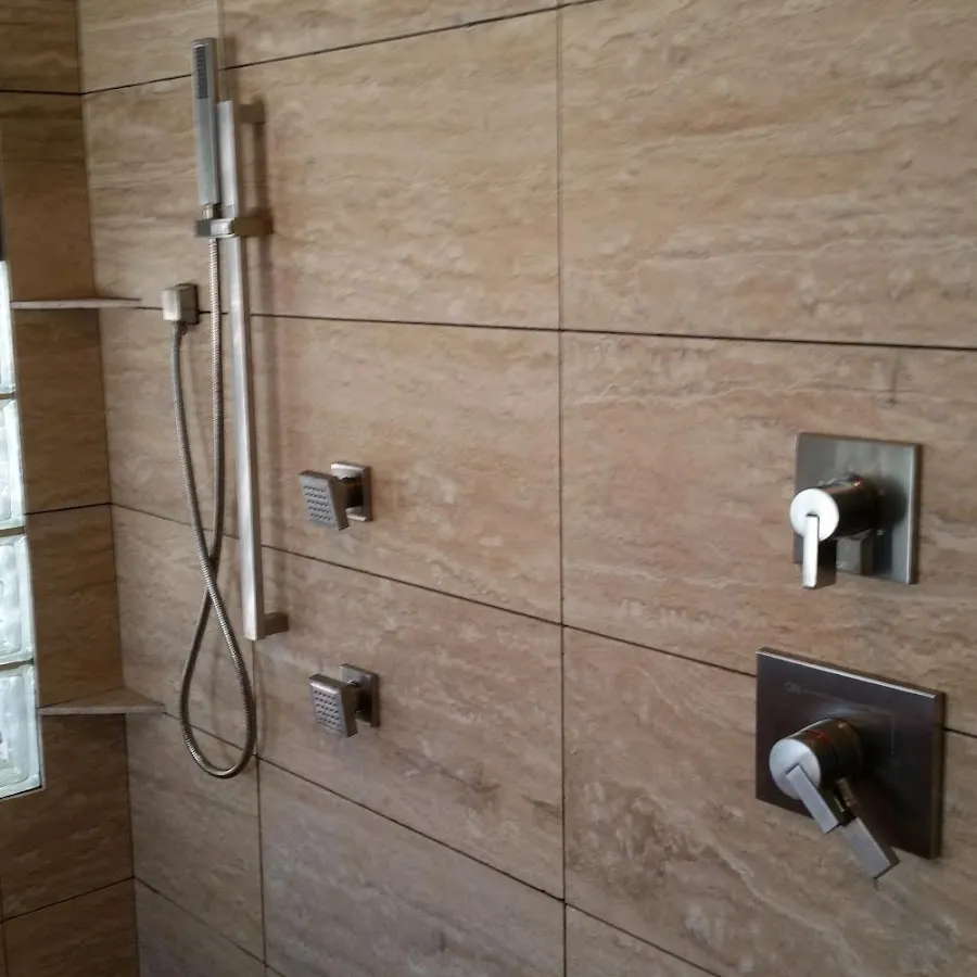 Shower fixture installation for Water Heater Replacement in North Union